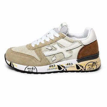 Premiata Mick Beige White Brown VZ20540 фото