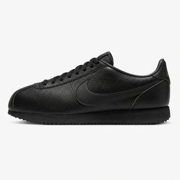Nike Cortez black leather VZ20945 фото