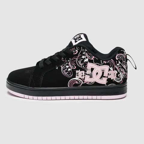 DC Court Graffik Black Pink Graphic VZ19665 фото
