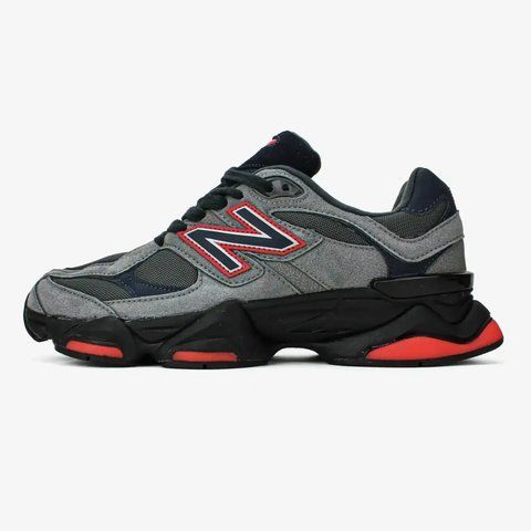 New Balance 9060 Grey Black Red VZ20010 фото