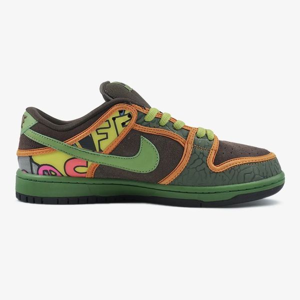 Nike SB Dunk Low Brown Green Orange VZ20060 фото