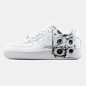 Nike Air Force 1 Low x Comme des Gar&ccedil;ons White VZ19078 фото