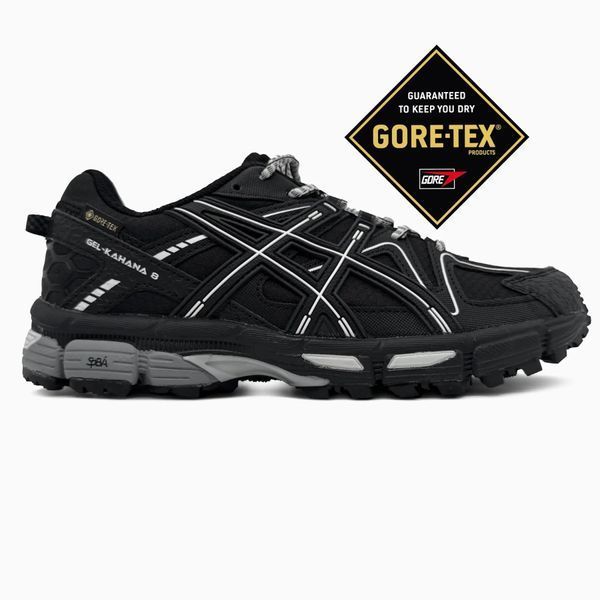 Asics Gel-Kahana 8 Black White Gore-Tex VZ21139 фото