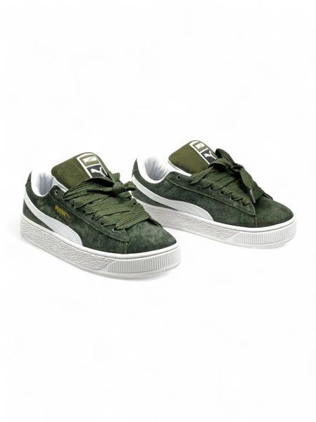 Puma Suede XL Green White VZ20603 фото