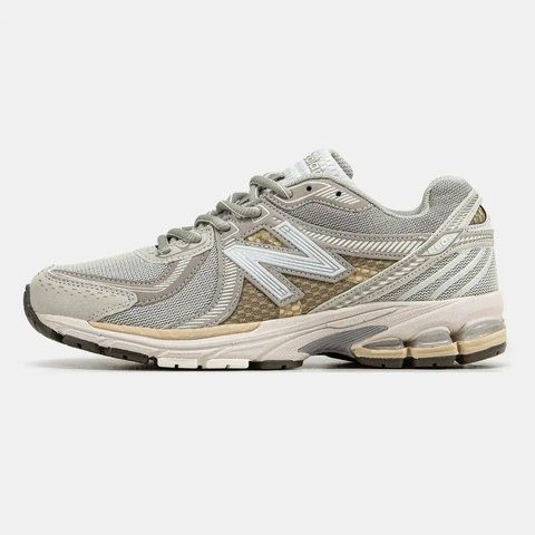 New Balance 860v2 Grey Beige Silver VZ17986 фото