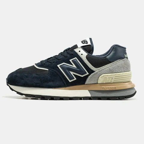 New Balance 574 Navy Grey VZ19723 фото
