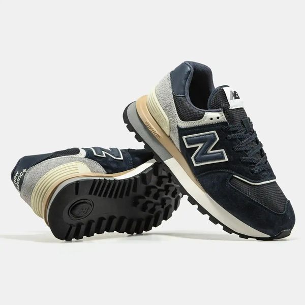 New Balance 574 Navy Grey VZ19723 фото