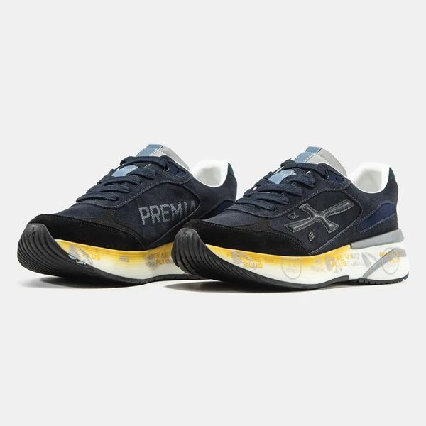 Premiata Moerun Dark Blue Black VZ19502 фото