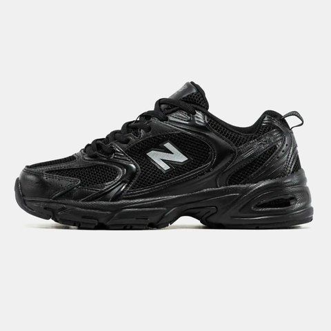New Balance 530 Triple Black Silver VZ18596 фото