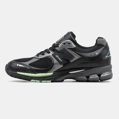 New Balance 2002R Black Silver Mint VZ17925 фото