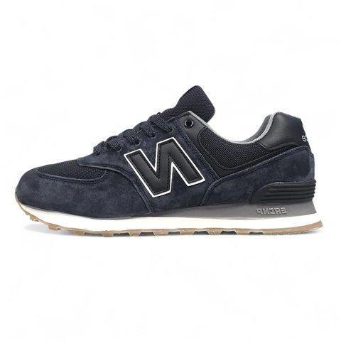 New Balance 574 Navy Black VZ20500 фото