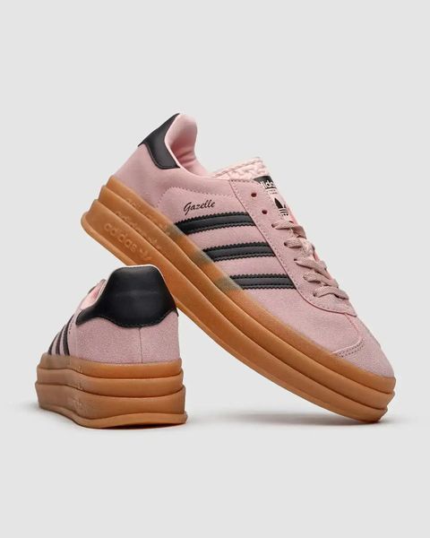 Adidas Gazelle Bold Pink Black Gum VZ19977 фото