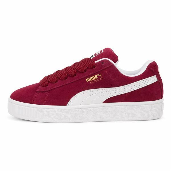 Puma Suede XL Burgundy White VZ20909 фото