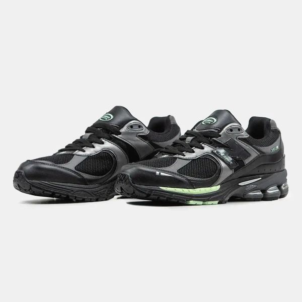 New Balance 2002R Black Silver Mint VZ17925 фото