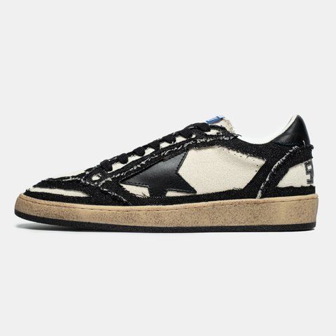 Golden Goose Ball Star Black White VZ20796 фото