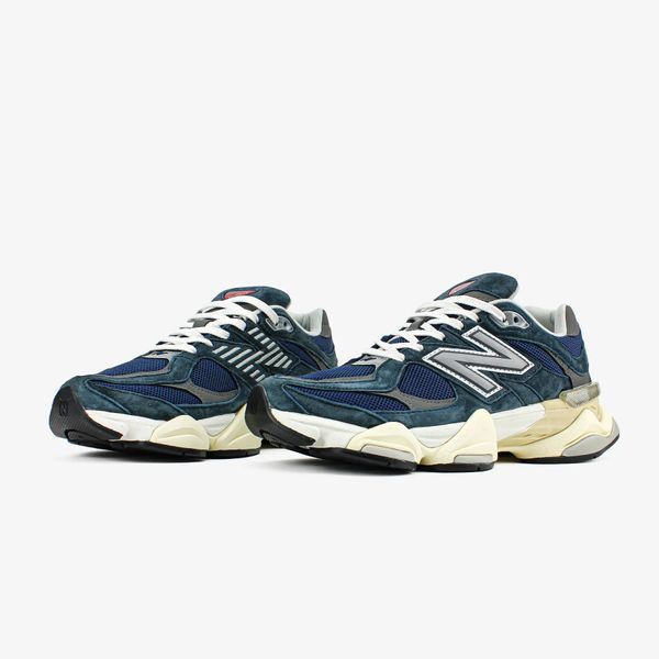 New Balance 9060 Blue Navy Cream VZ20513 фото