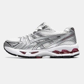 Asics Gel-Kayano 14 White Silver Red VZ18201 фото