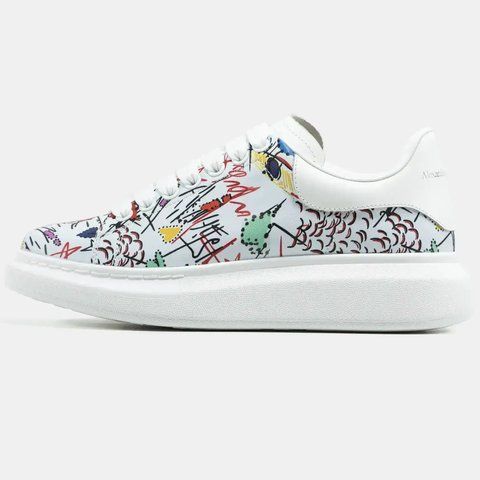 Alexander McQueen Oversized White Multicolor VZ20044 фото