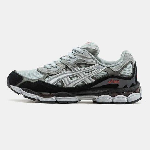 Asics Gel-NYC Gravel Black Red VZ19179 фото