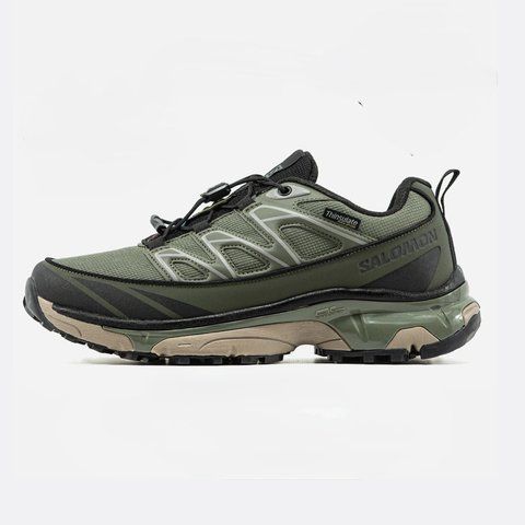 Salomon XT-6 Expanse GTX Gore-Tex Термо Olive Black Beige VZ20986 фото