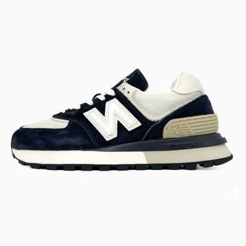 New Balance 574 Legacy Navy White Beige VZ18521 фото