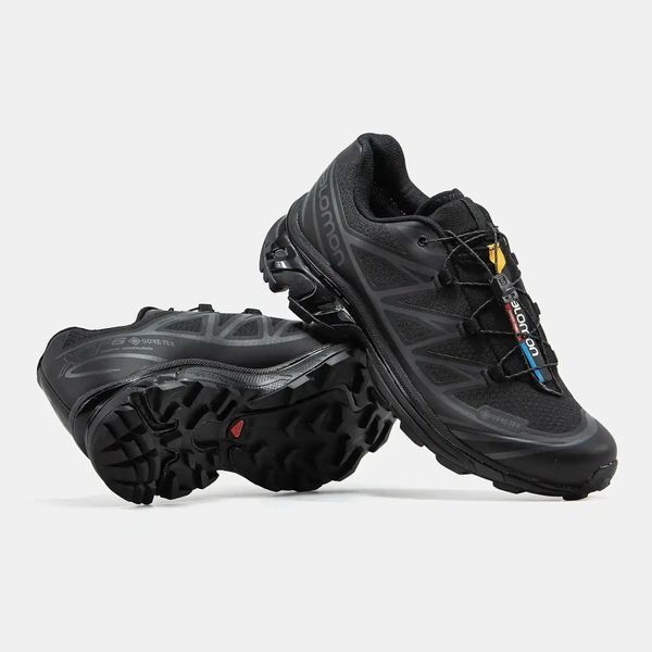Salomon XT-6 Gore-Tex Triple Black VZ18039 фото