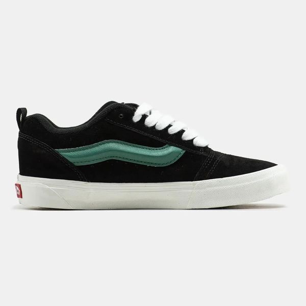 Vans Knu Skool Black Green White VZ17699 фото
