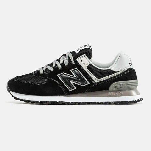New Balance 574 Triple Contrast Black VZ18600 фото