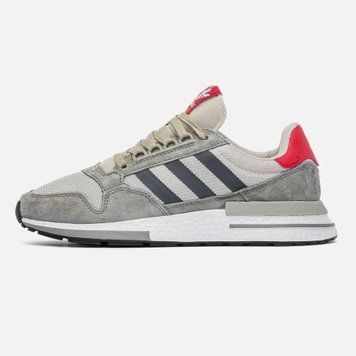 Adidas ZX 500 RM Grey Black Red VZ18803 фото