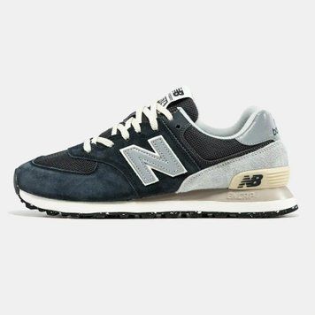 New Balance 574 Navy Black Grey VZ18597 фото