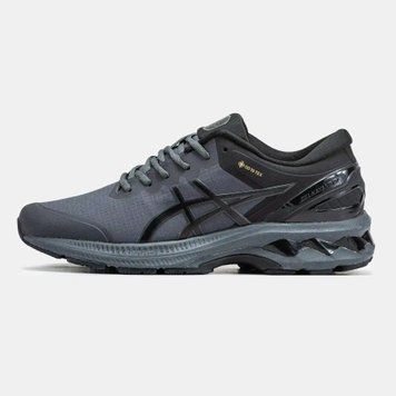 Asics Gel-Kayano 27 Gore-Tex Dark Grey Black VZ18273 фото