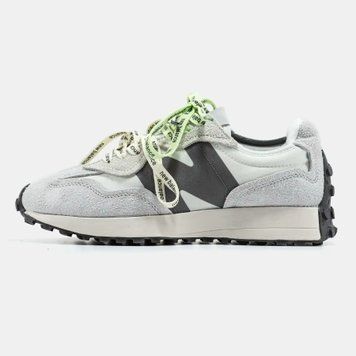 New Balance 327 Grey Black Neon VZ19323 фото