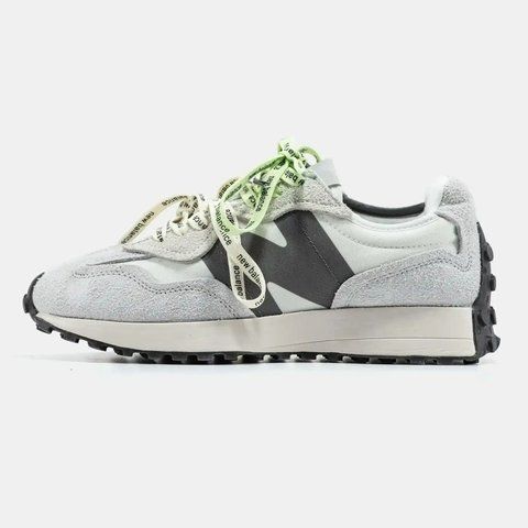 New Balance 327 Grey Black Neon VZ19323 фото
