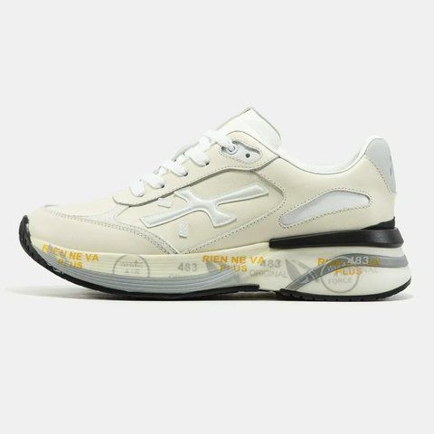 Premiata Moerun Cream White Grey VZ19541 фото
