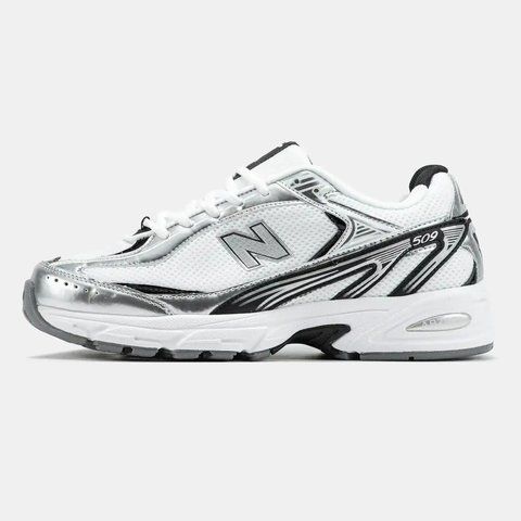 New Balance 509 White Silver Black VZ17938 фото