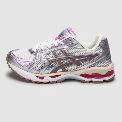 Asics Gel-Kayano 14 Silver Pink White VZ20136 фото