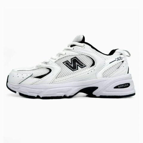 New Balance 530 White Black Mesh VZ19827 фото