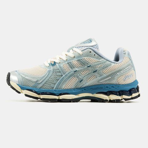 Asics Gel-Kayano 12.1 Cream Blue Silver VZ20481 фото