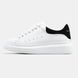 Alexander McQueen Oversized White Heel Black VZ20067 фото 1