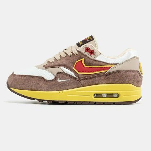 Nike Air Max 1 &ldquo;Keep Rippin Stop Slippin 2.0&rdquo; Brown Yellow Red VZ19304 фото