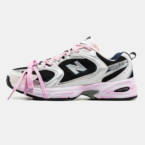 New Balance 530 White Pink Black VZ19467 фото