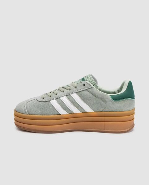 Adidas Gazelle Bold Green White Gum VZ19976 фото