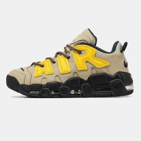 Nike Air More Uptempo x AMBUSH Beige Yellow Black VZ19099 фото