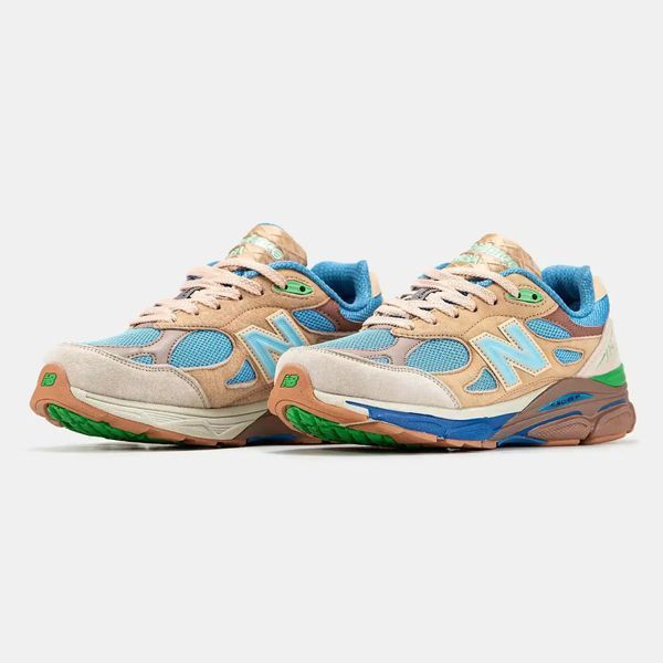 New Balance 990v3 x Joe Freshgoods Blue Beige Green VZ17989 фото