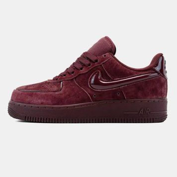 Nike Air Force 1 &rsquo;07 Burgundy Crush Suede VZ20012 фото