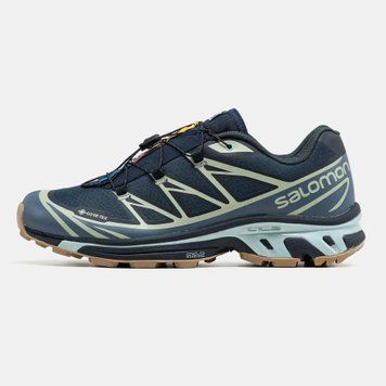 Salomon XT-6 Gore-Tex Navy Sage Gum VZ18038 фото