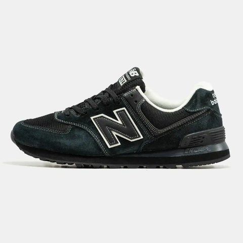 New Balance 574 Dark Green Black VZ19726 фото