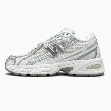 New Balance 740 Triple White Silver VZ18536 фото