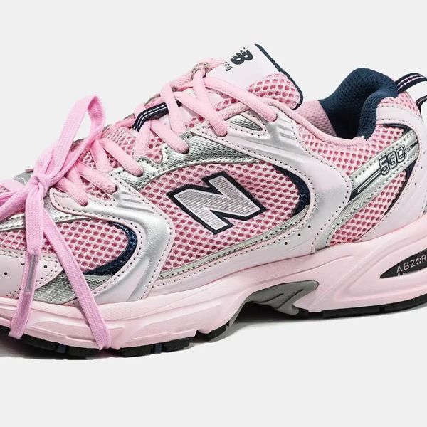 New Balance 530 Pink Silver Navy VZ19469 фото
