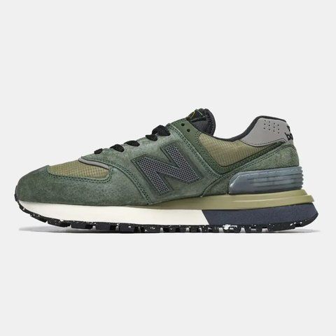New Balance 574 x Stone Island Green Black VZ18303 фото